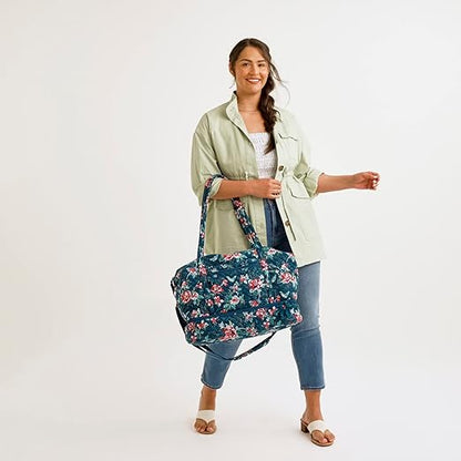 Women's Cotton Deluxe Tote Travel Bag
