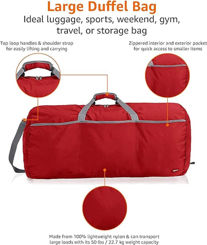 Large Nylon Duffel Bag
