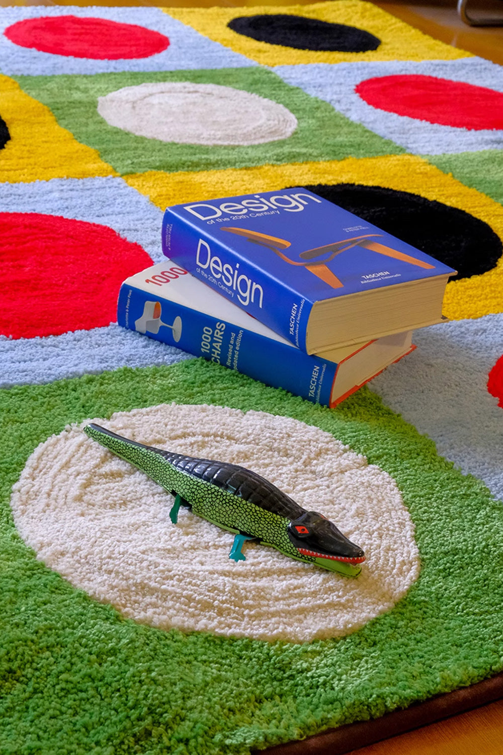 Rainbow Candy Dot Dopamine Rug
